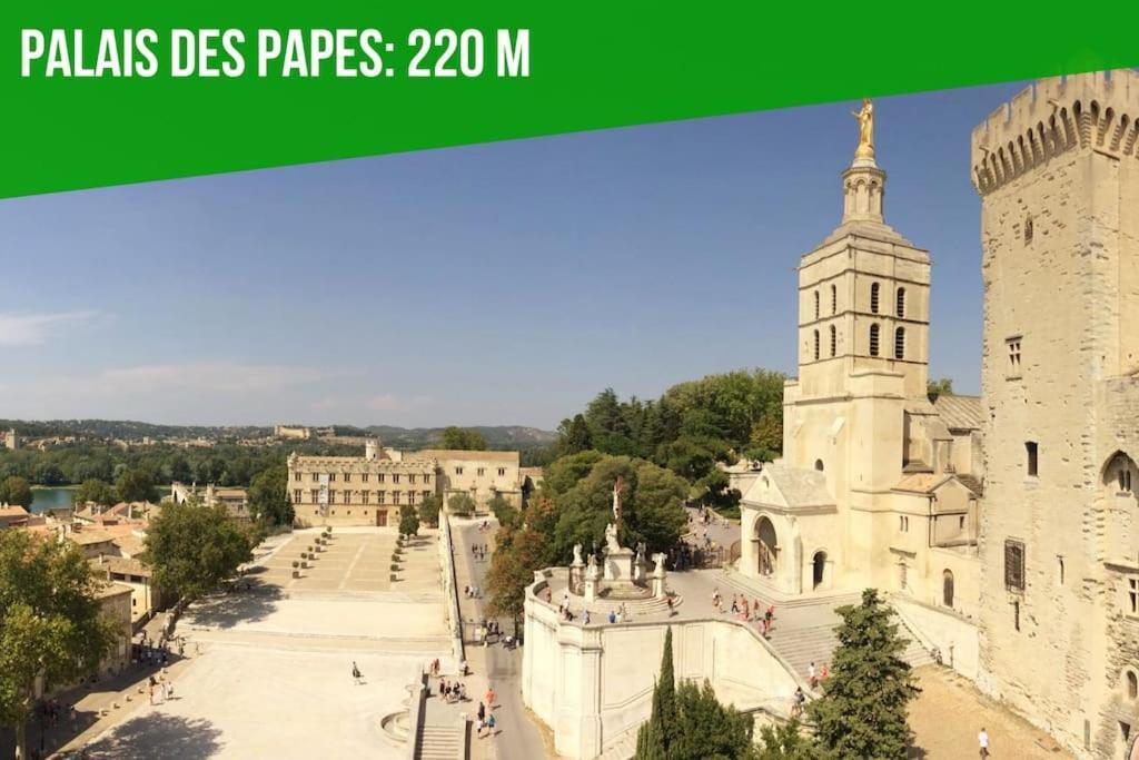 La Cachette De L'Horloge - Ac Clim - Wifi - 100M Palais Des Papes Apartment Авиньон Екстериор снимка